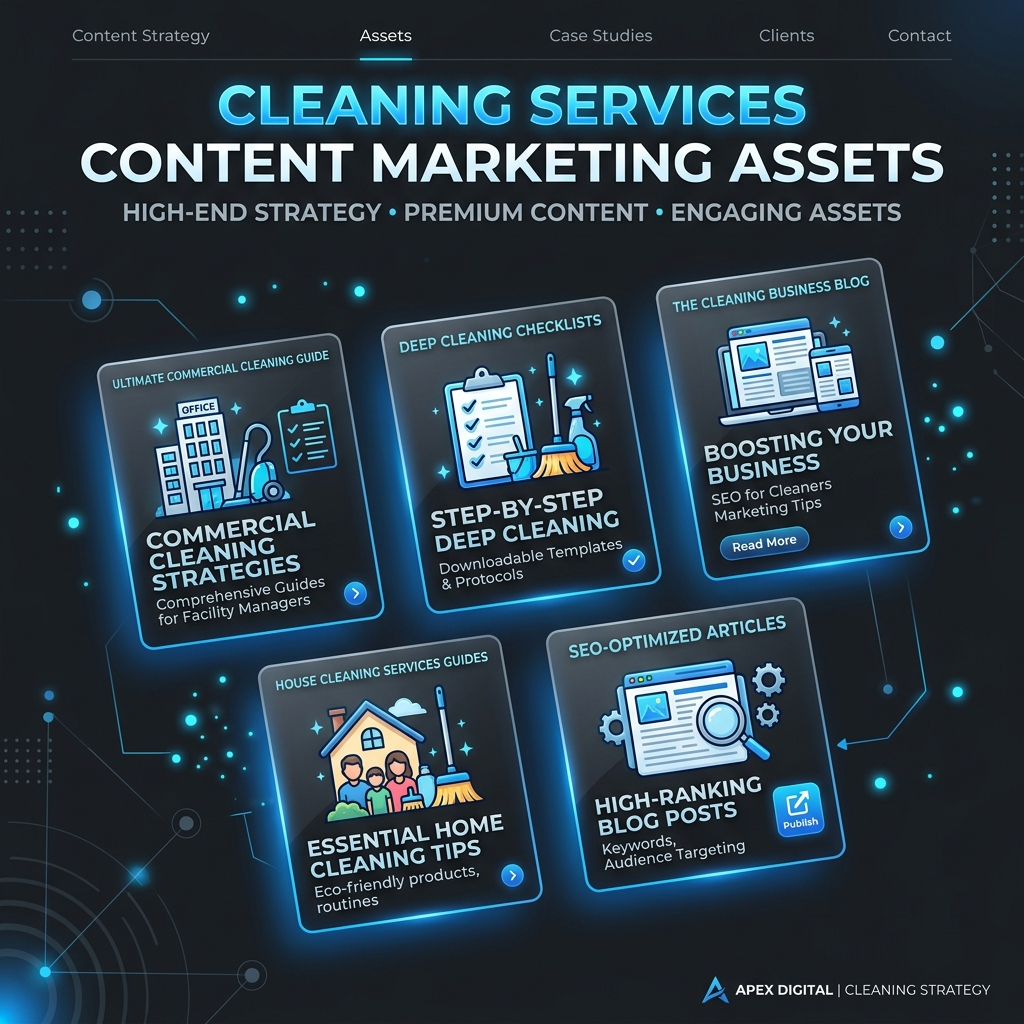 Cleaning Services Content Marketing