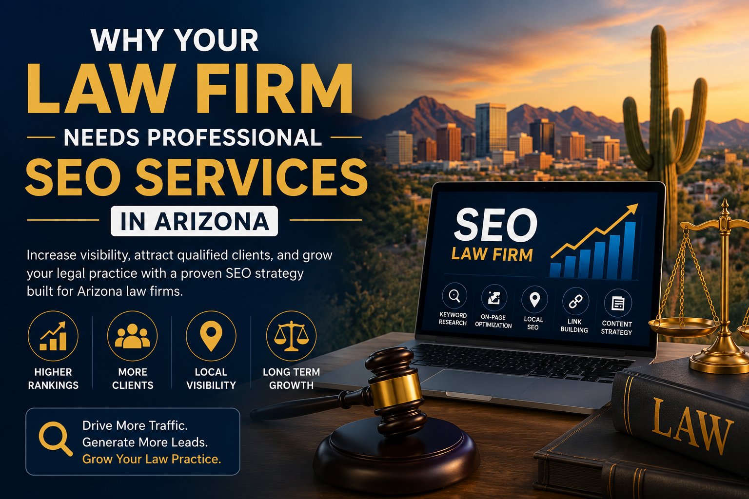 Why Your Law Firm Needs Professional SEO Services in Arizona