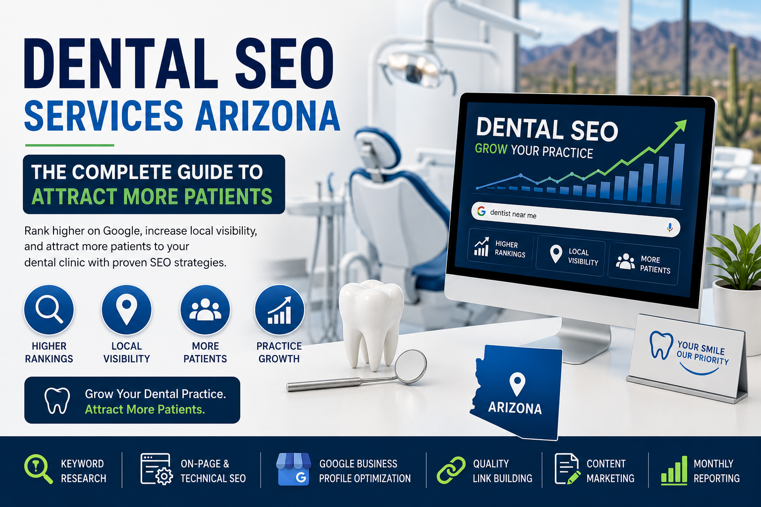 Dental SEO Services Arizona: The Complete Guide to Attract More Patients